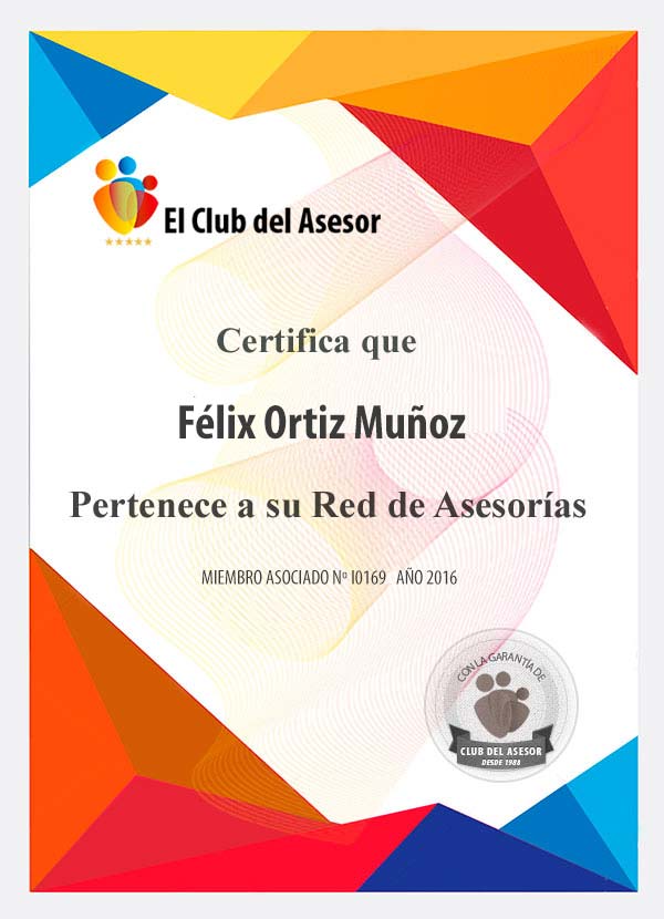 Asesor FÉLIX ORTIZ MUÑOZ