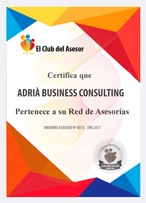 Asesoría ADRIÀ BUSINESS CONSULTING red de Asesorías Club del Asesor