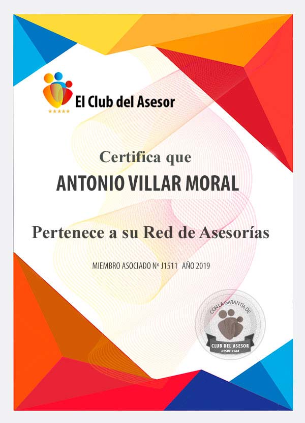 Asesoría Antonio Villar Moral El Club del Asesor