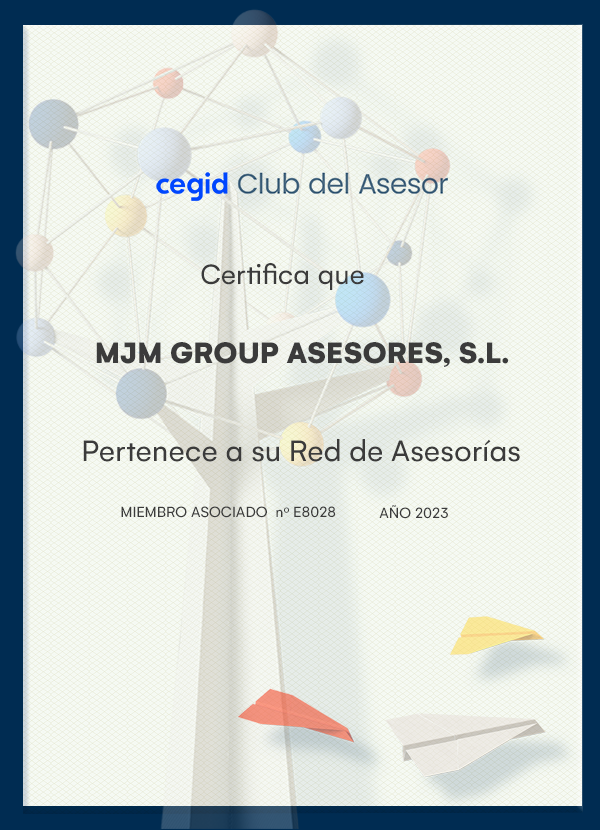 MJM GROUP ASESORES, S.L. - miembro asociado Cegid Club del Asesor