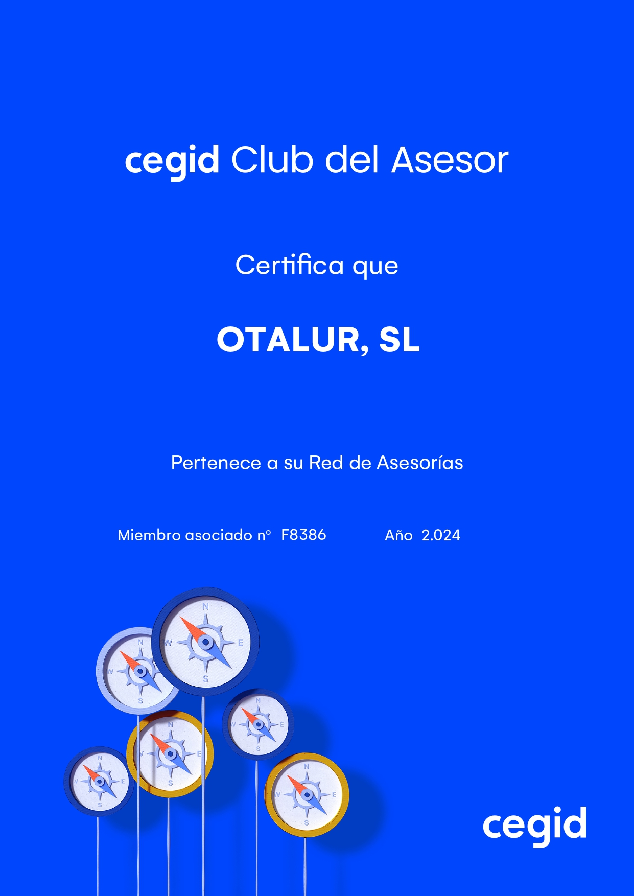 OTALUR, S.L- miembro asociado Cegid Club del Asesor